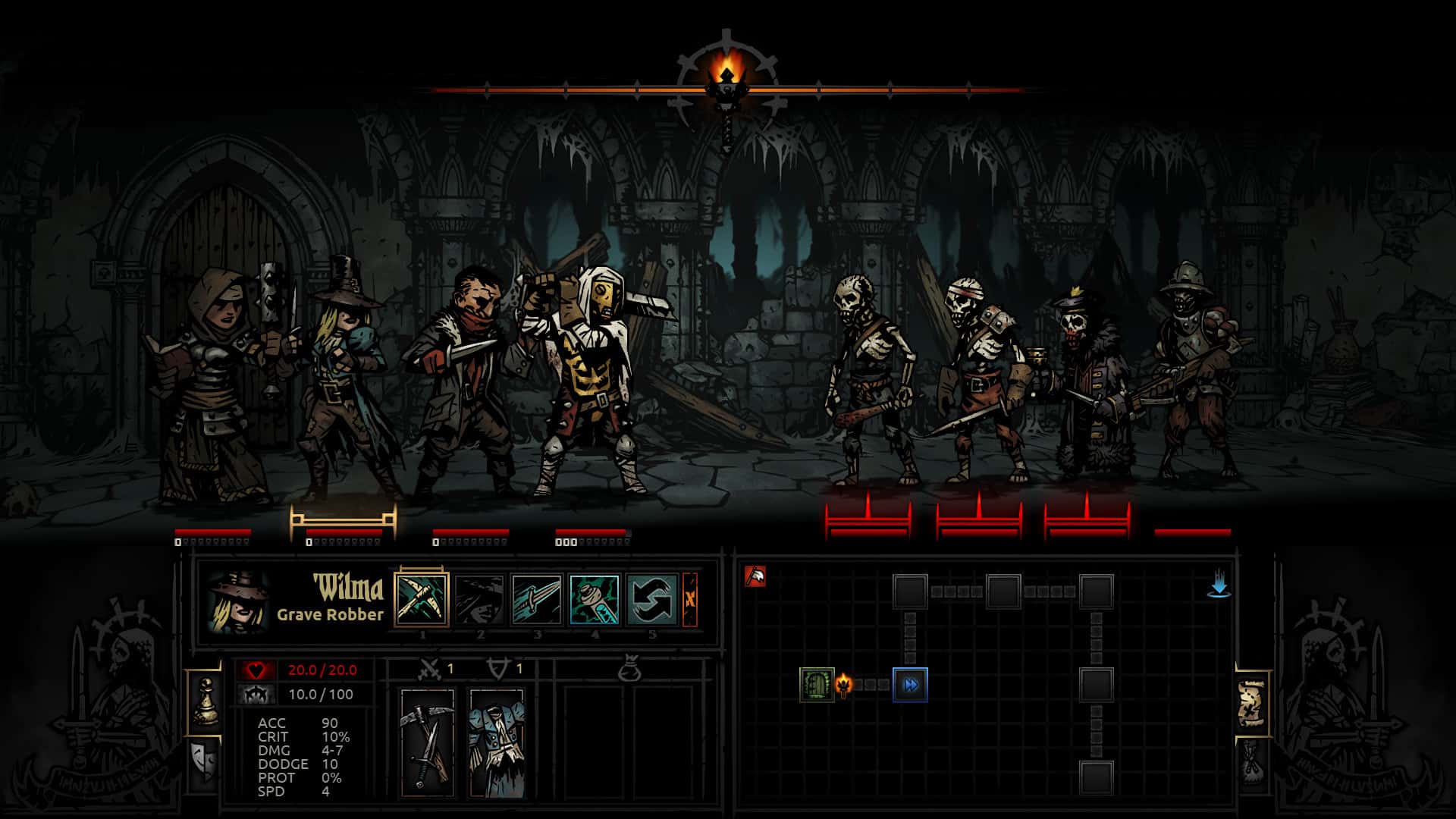 暗黑地牢 DarkestDungeon 中文版全息投影